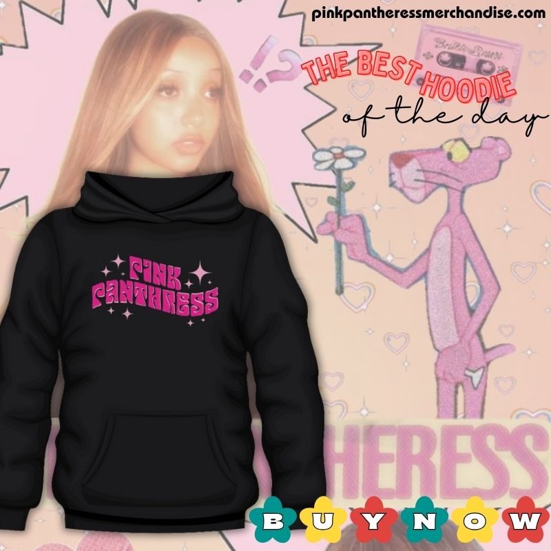 PinkPantheress Retro 70's Logo Pullover Hoodie